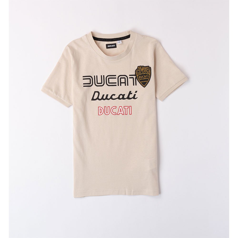 ducati g8632 short sleeve t-shirt beige 4 years