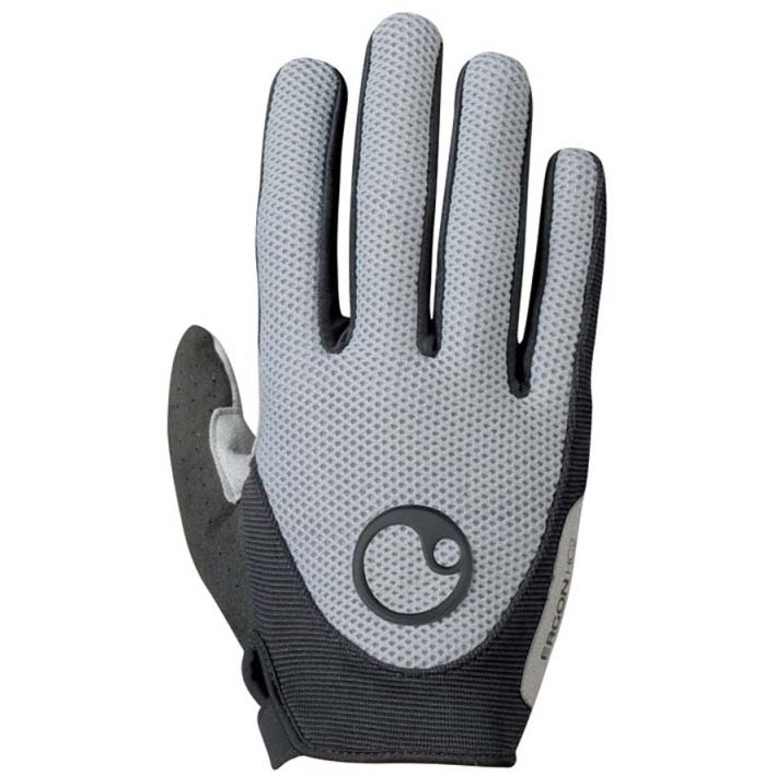 ergon hc2 long gloves noir,gris s homme