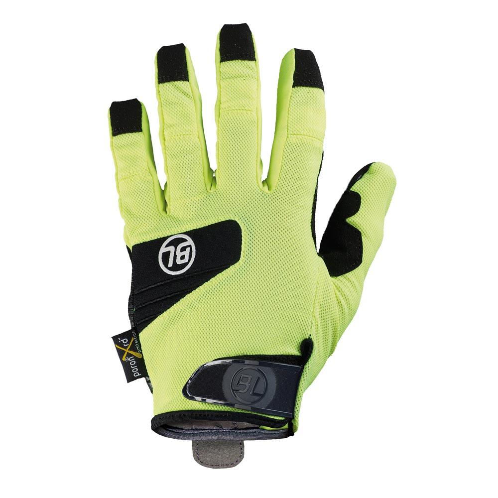 bicycle line terra long gloves jaune l homme