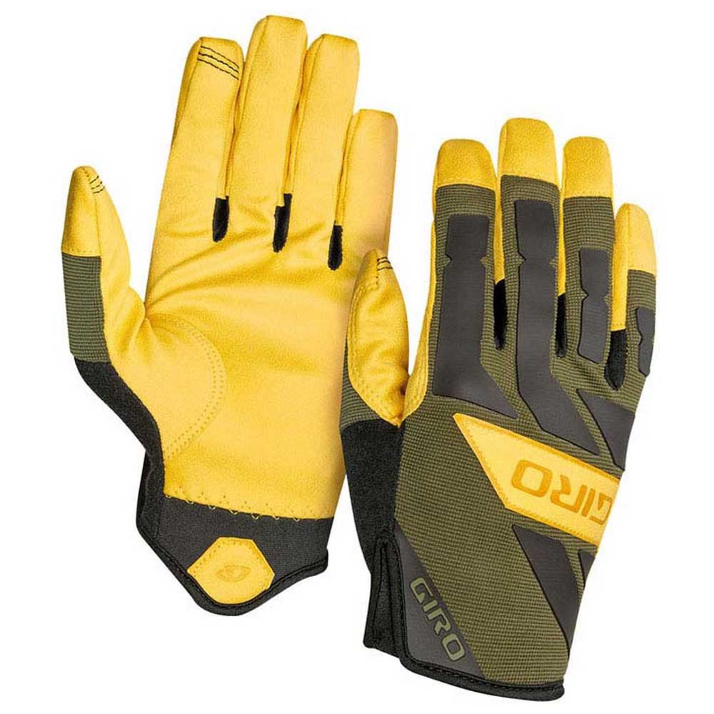 giro trail builder long gloves jaune s homme