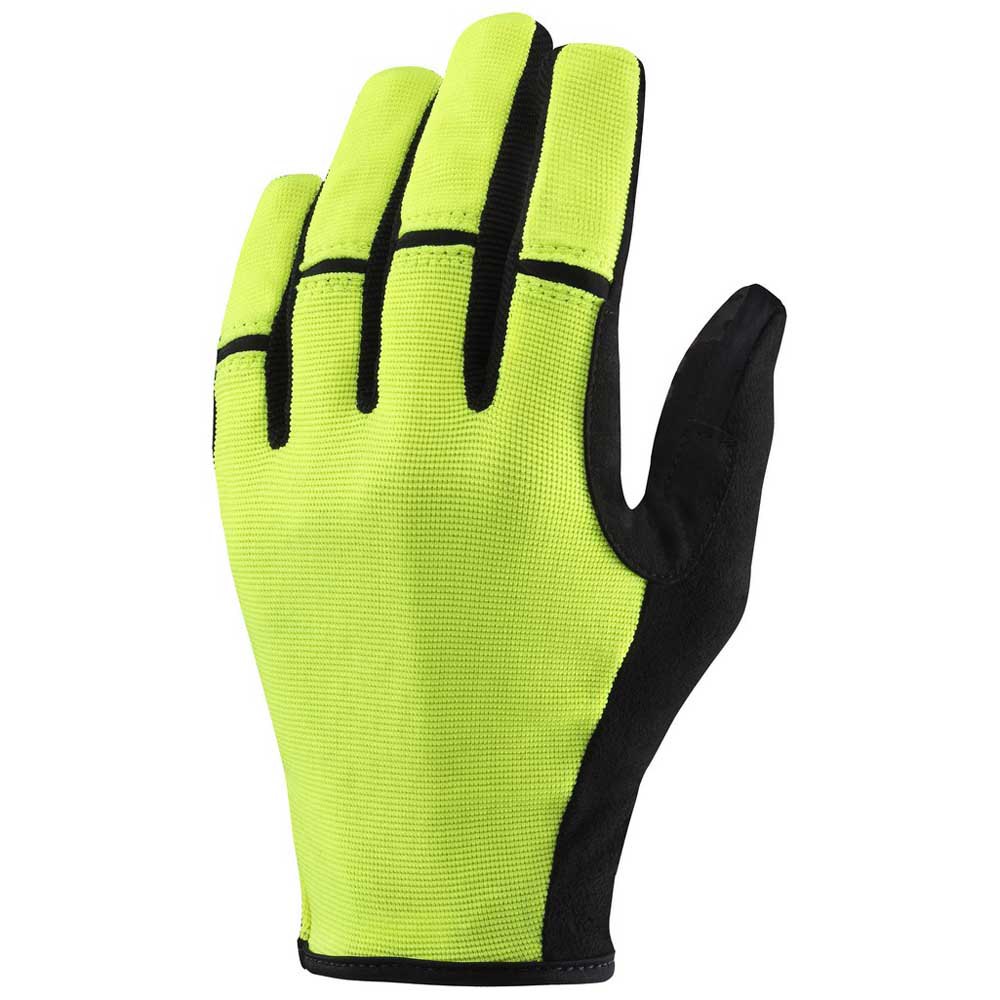mavic essential long gloves jaune xs homme