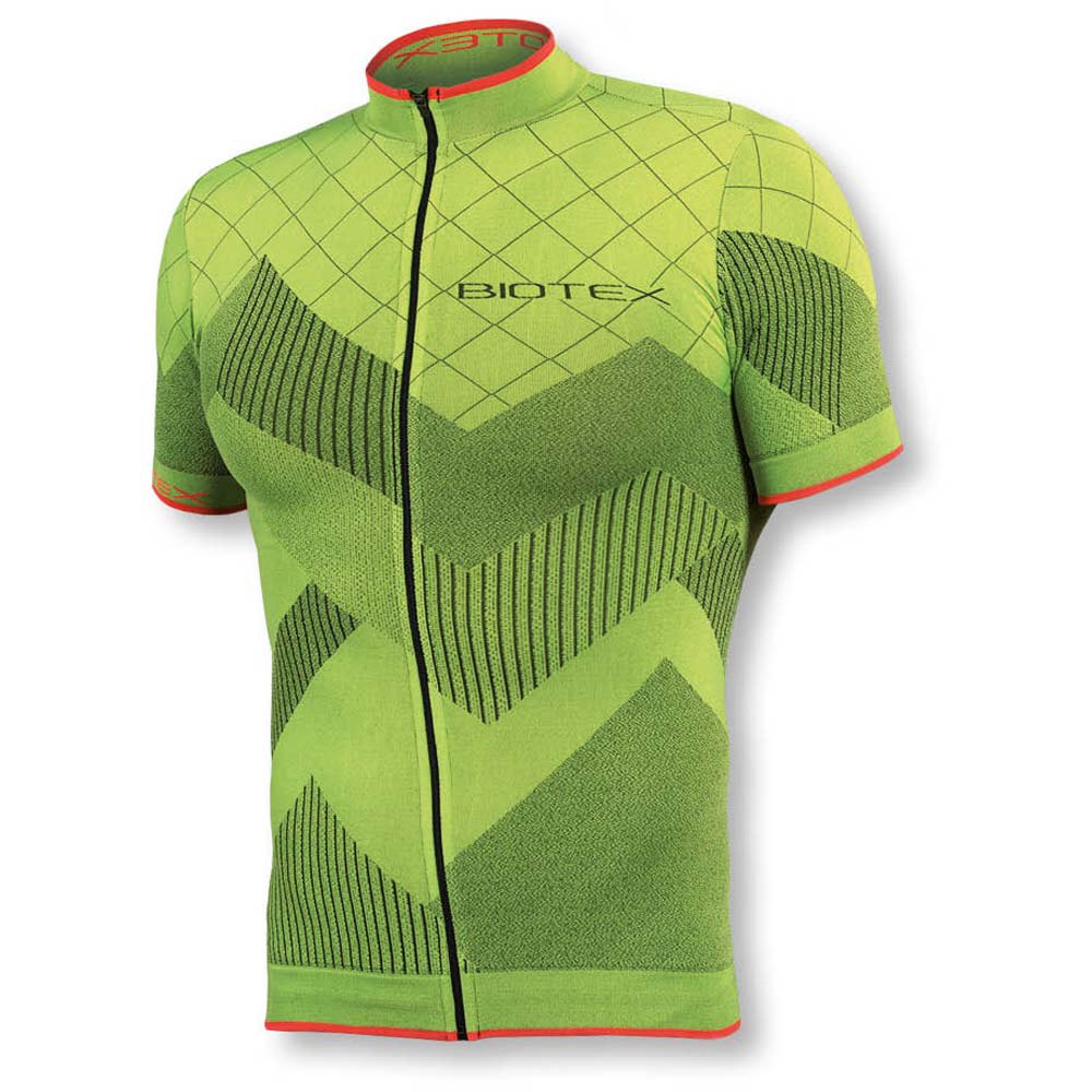 biotex soffio short sleeve jersey vert xs-s homme