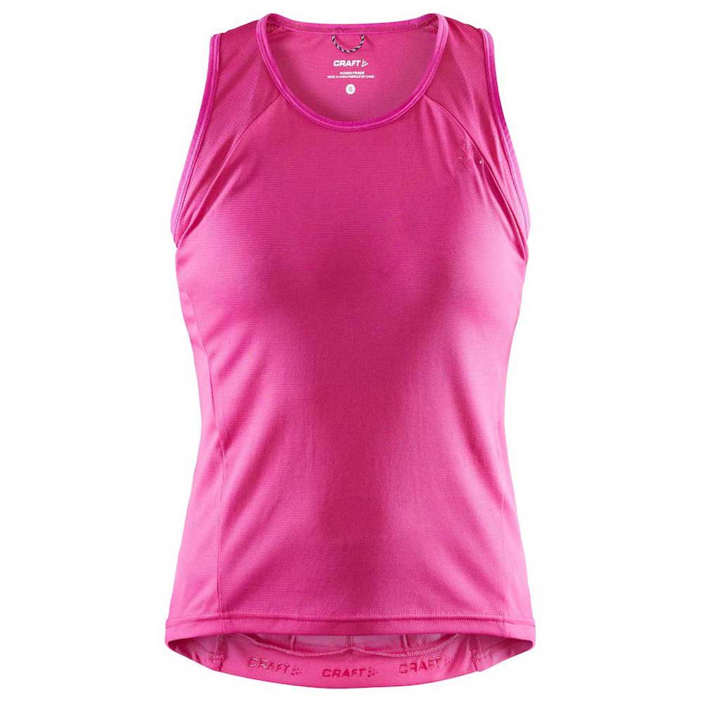 craft summit sleeveless t-shirt rose xs femme