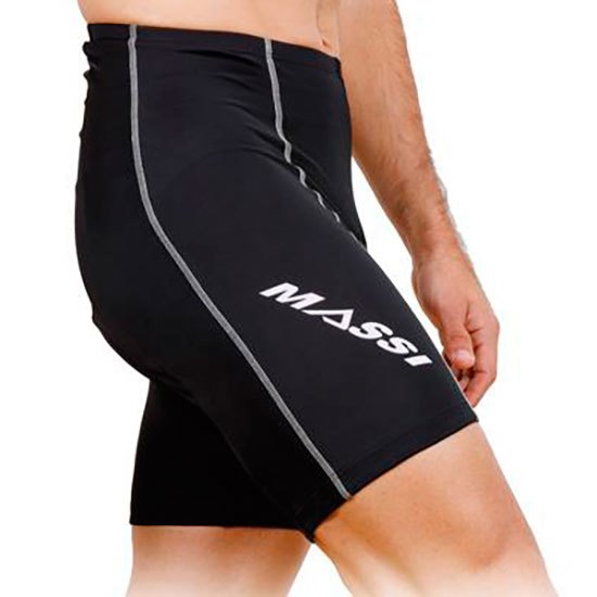massi basic line shorts noir xs homme