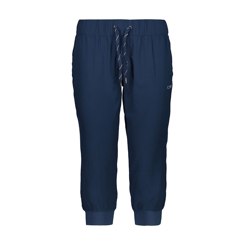 cmp 3c48476 bike basic shorts 3/4 pants bleu 2xs femme