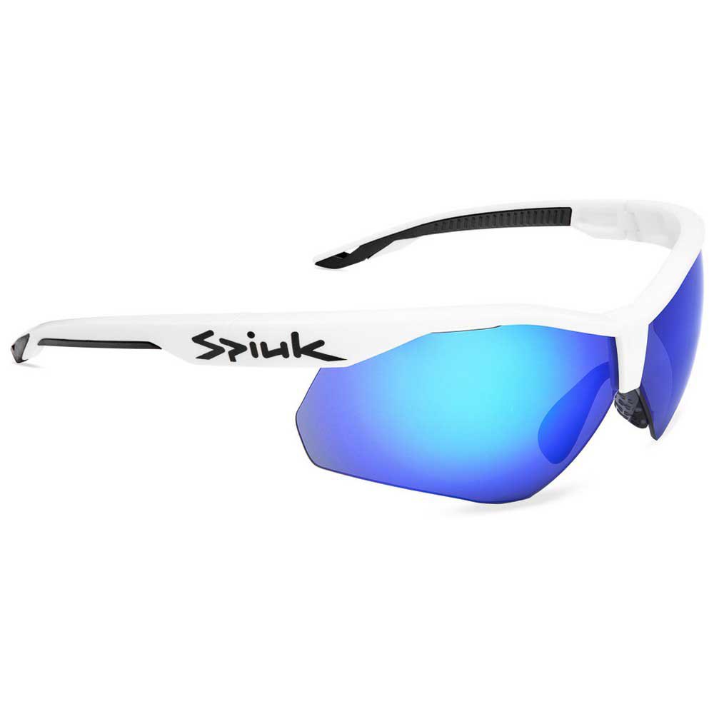 spiuk ventix-k mirror sunglasses blanc blue mirrored/cat3