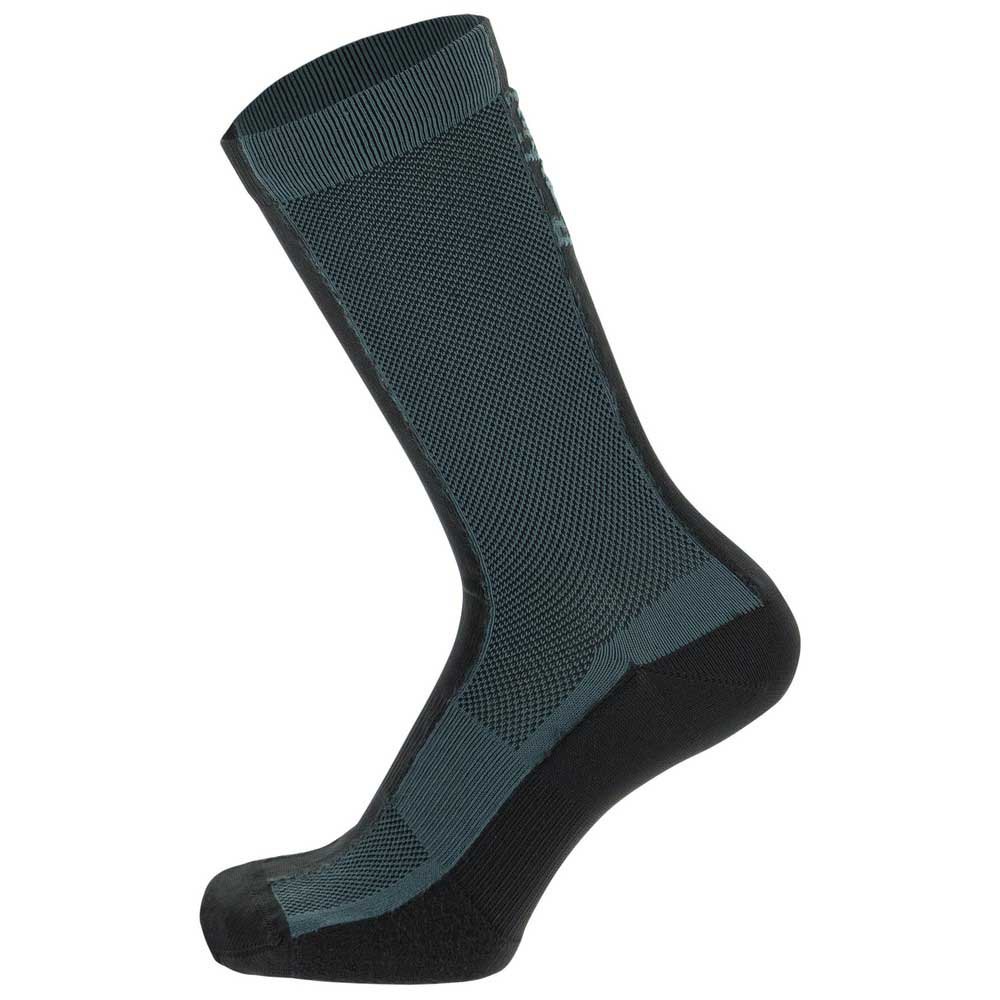 santini puro socks bleu,noir eu 36-39 homme