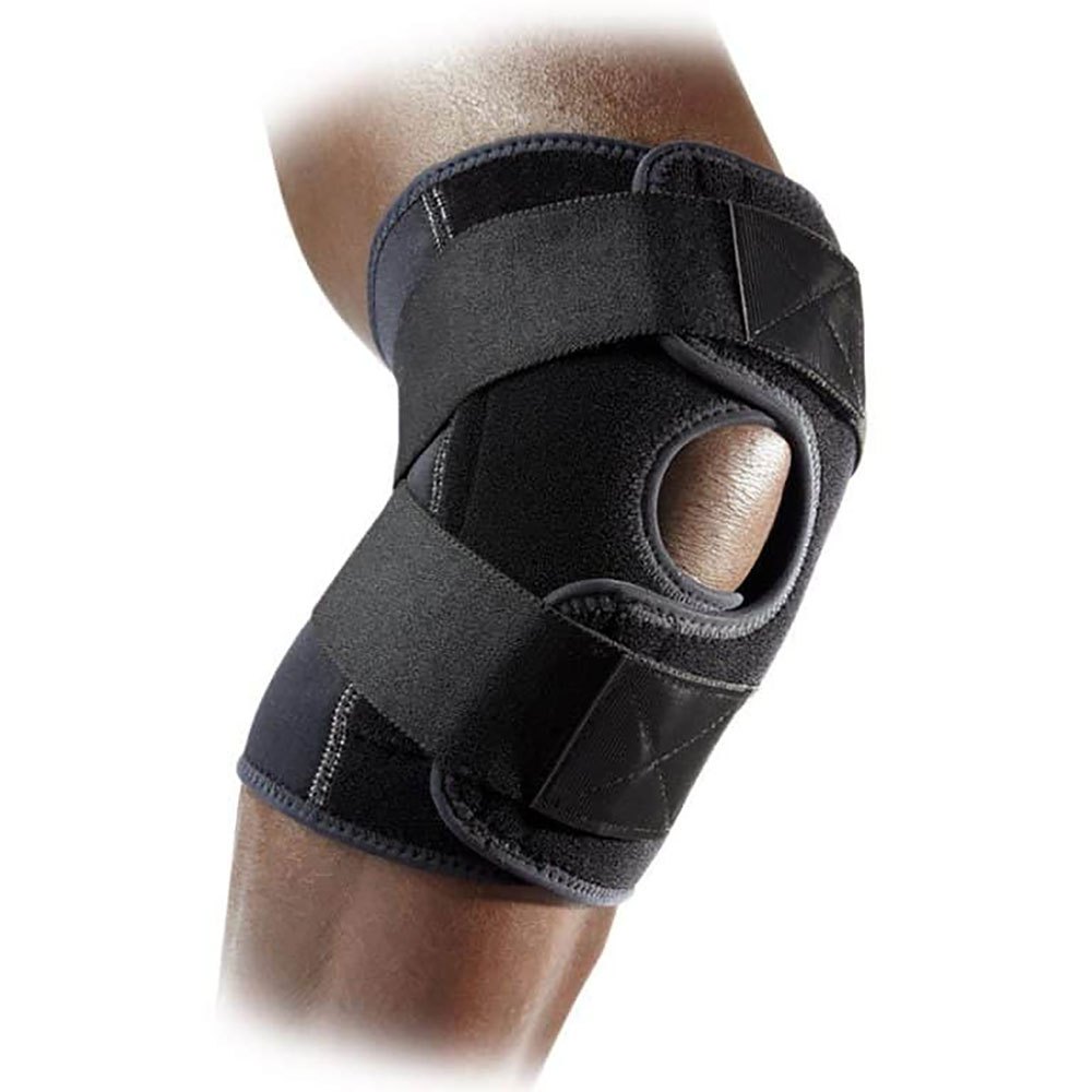 mc david multi action knee wrap knee-shin pad noir s