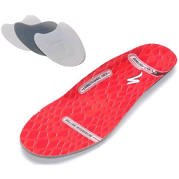 specialized body geometry high performance insole rouge eu 36-38 homme