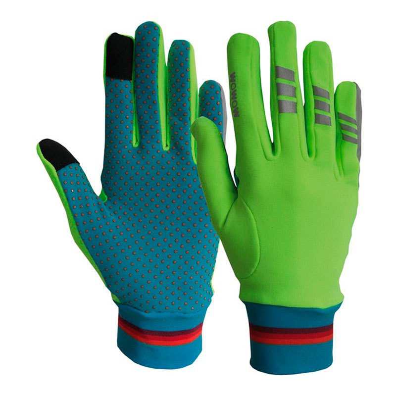 wowow lucy long gloves vert,bleu l homme