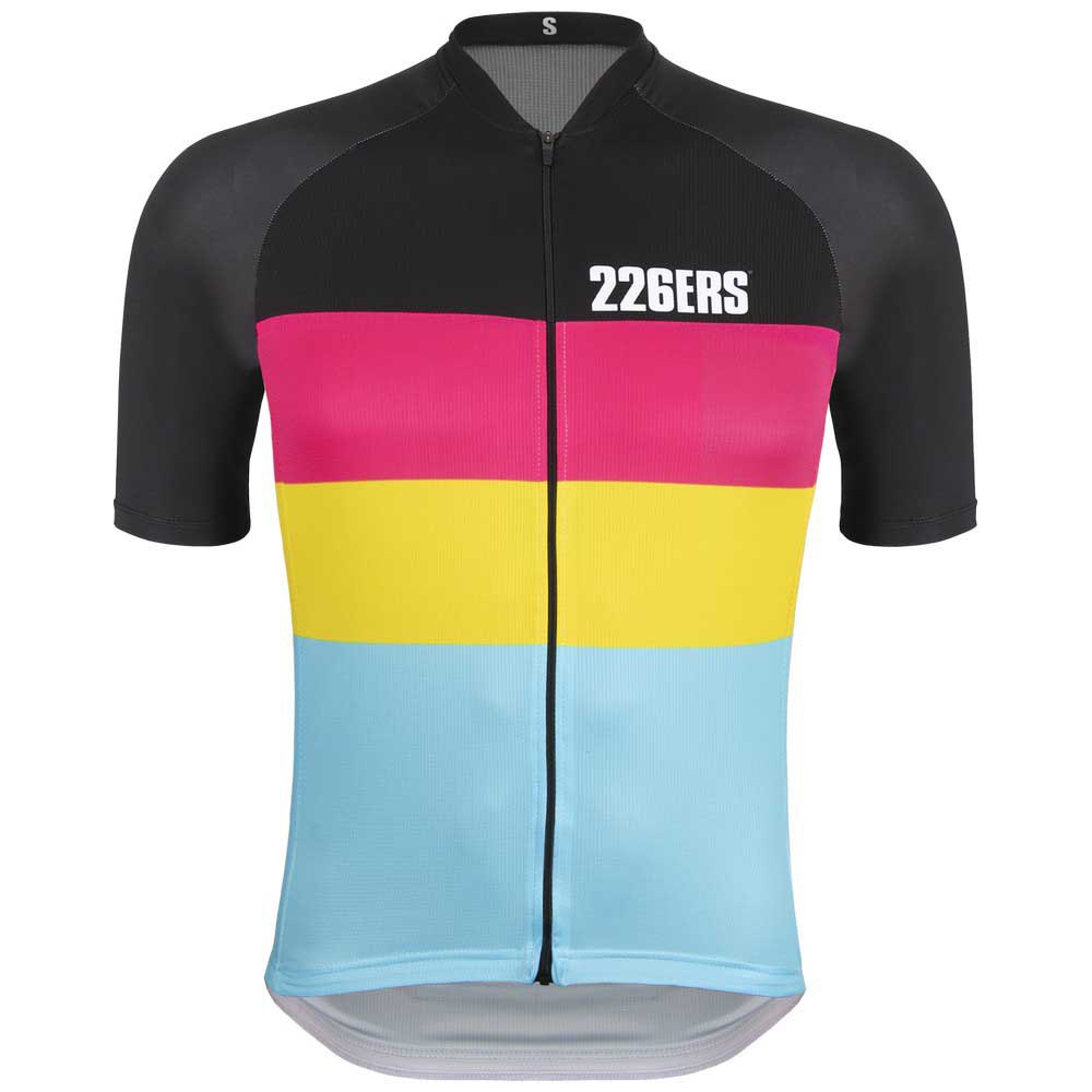 226ers hydrazero black short sleeve jersey multicolore l homme