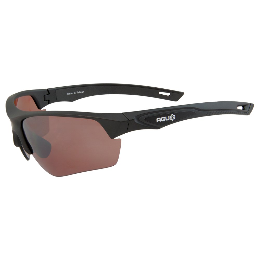 agu medina hd sunglasses noir,gris smoke anti-fog/cat3