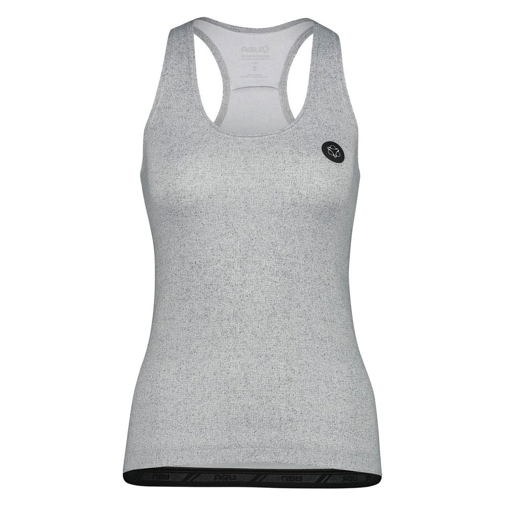 agu melange race essential sleeveless t-shirt gris 2xl femme