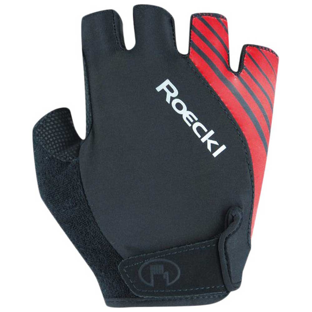 roeckl naturns gloves rouge,noir 8 homme