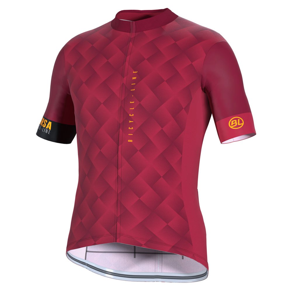 bicycle line conegliano short sleeve jersey rouge l homme