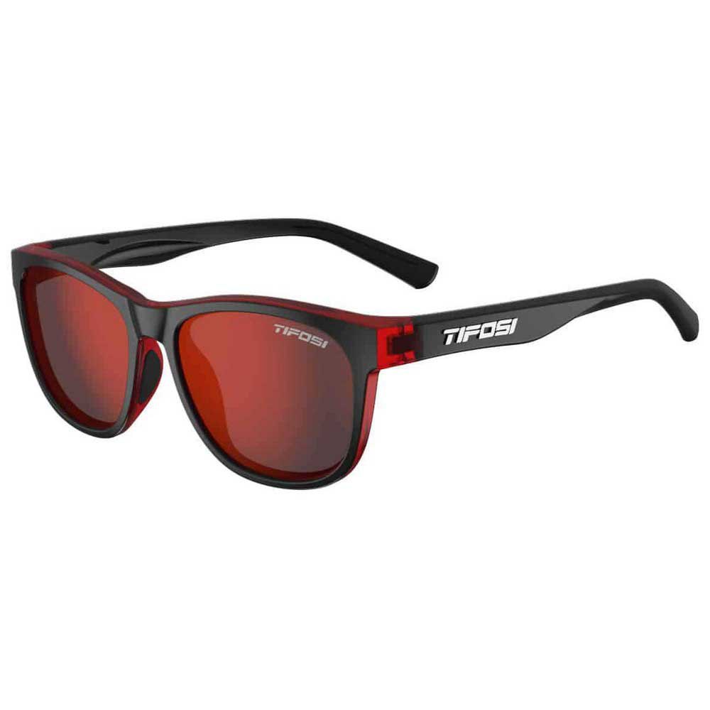 tifosi swank sunglasses noir smoke red/cat3