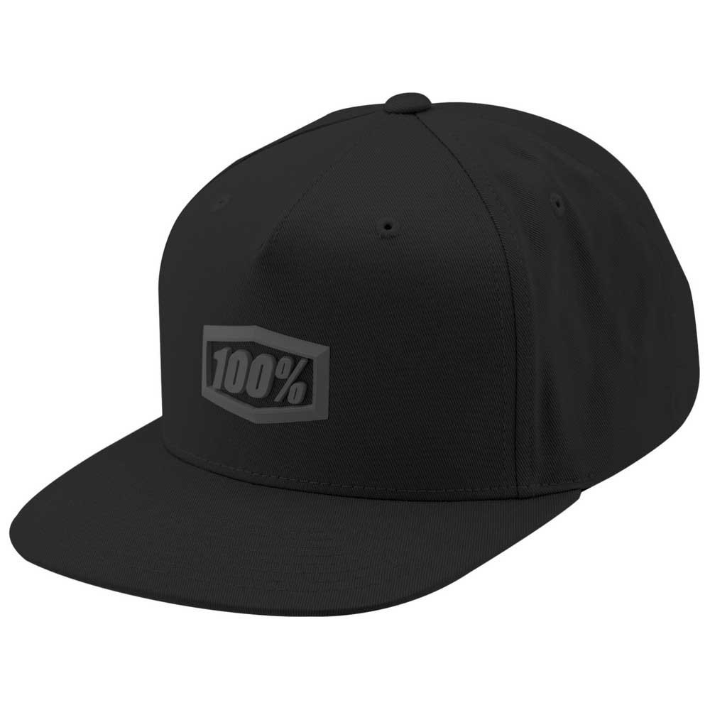 100percent enterprise snapback hat noir  homme