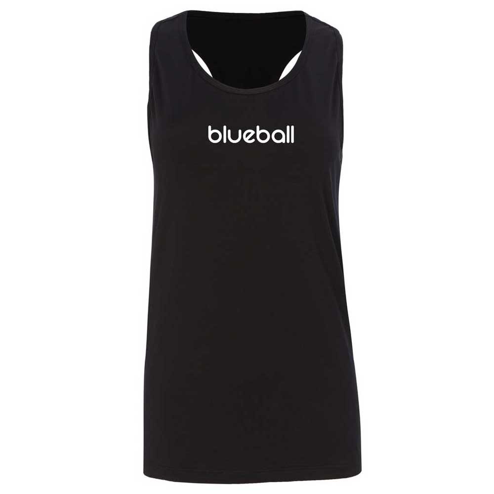 blueball sport natural racerback sleeveless t-shirt noir l femme