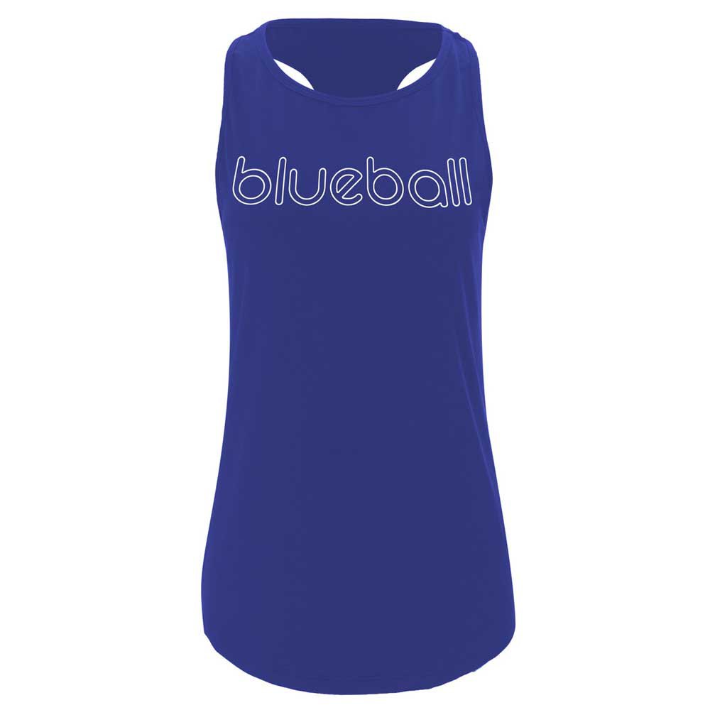 blueball sport slim racerback sleeveless t-shirt bleu l femme