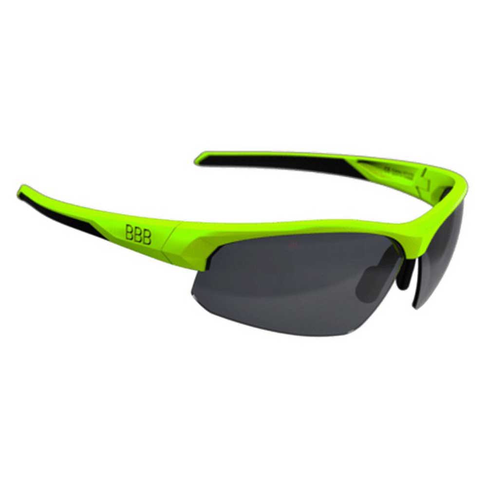 bbb impress sunglasses vert smoke/cat3 + yellow/cat1 + clear/cat1