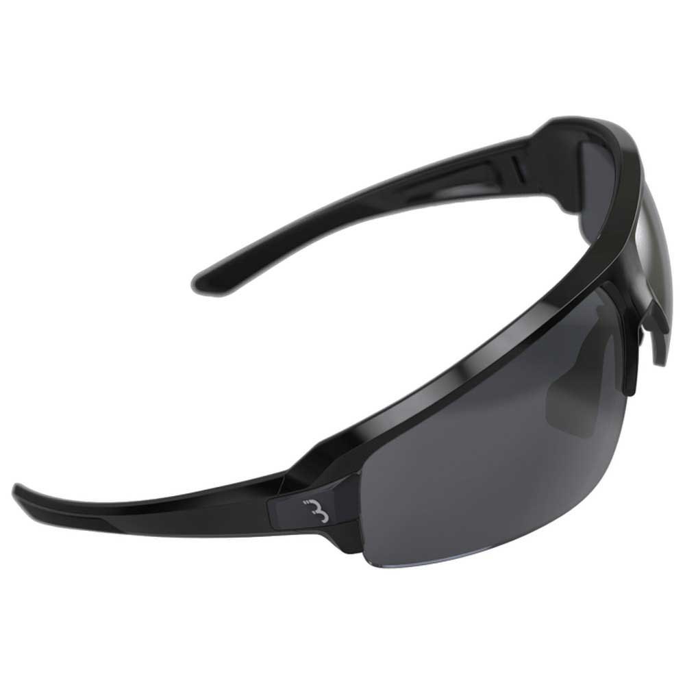 bbb impulse sunglasses noir smoke/cat3 + yellow/cat1 + clear/cat0
