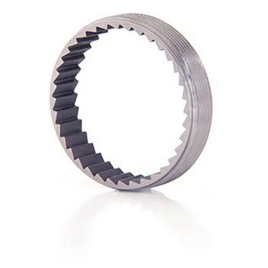 massi serrated ring for freehub body argenté