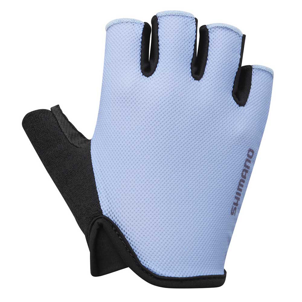 shimano airway short gloves bleu m femme