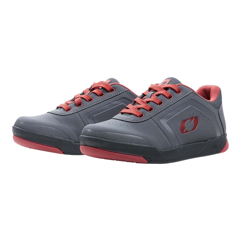 oneal pinned flat pedal mtb shoes gris eu 36 homme