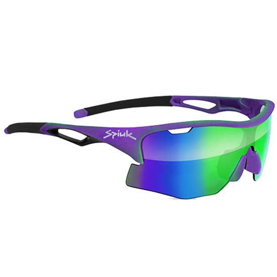 spiuk jifter mirror sunglasses violet green/cat3