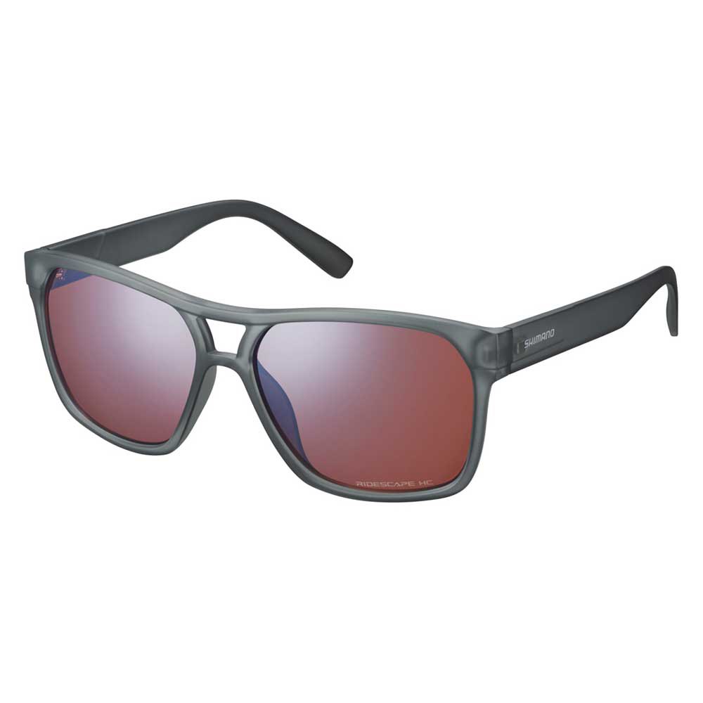 shimano square sunglasses noir ridescape hc/cat3