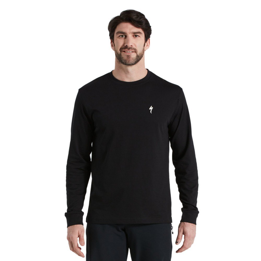 specialized speed of light long sleeve t-shirt noir s homme
