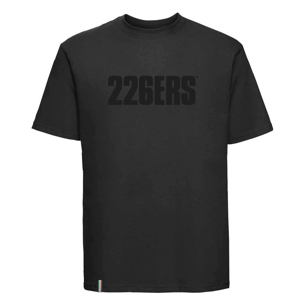 226ers corporate big logo short sleeve t-shirt noir l homme