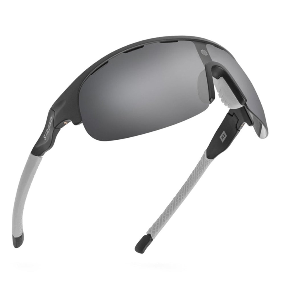 siroko k3 road race photochromic polarized sunglasses noir black/cat1-3