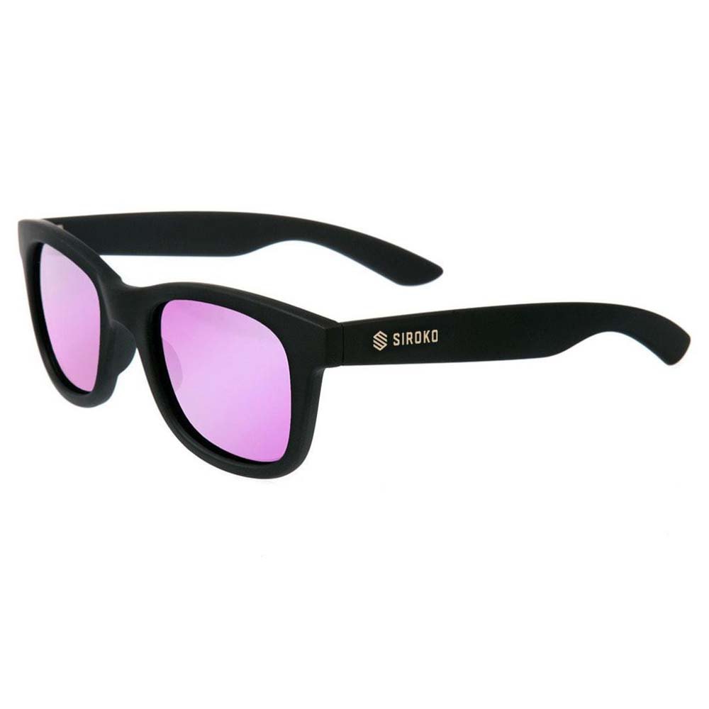 siroko los lances polarized sunglasses noir purple/cat3