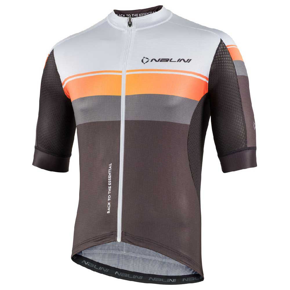 nalini new speed short sleeve jersey gris l homme
