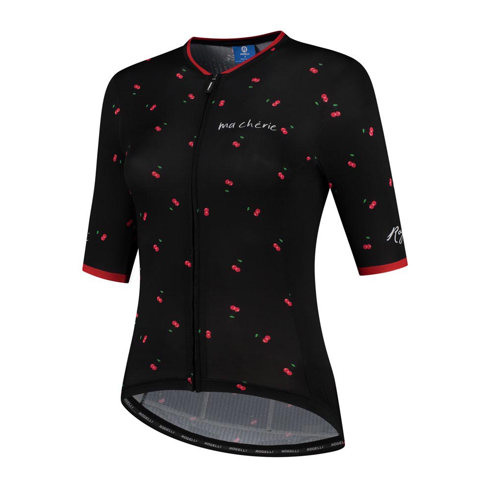 rogelli fruity short sleeve jersey noir xl femme