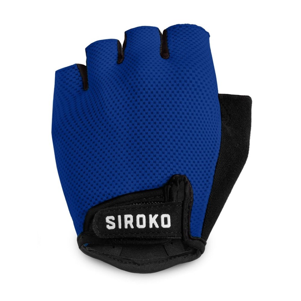 siroko aero short gloves bleu xs femme
