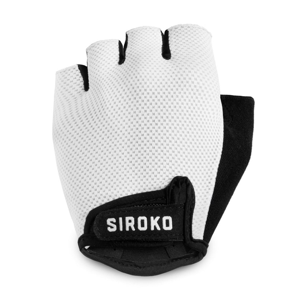 siroko aero short gloves blanc xl femme