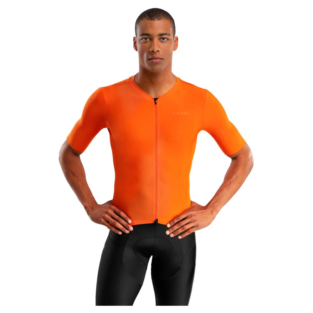 siroko srx pro altea short sleeve jersey orange xl homme