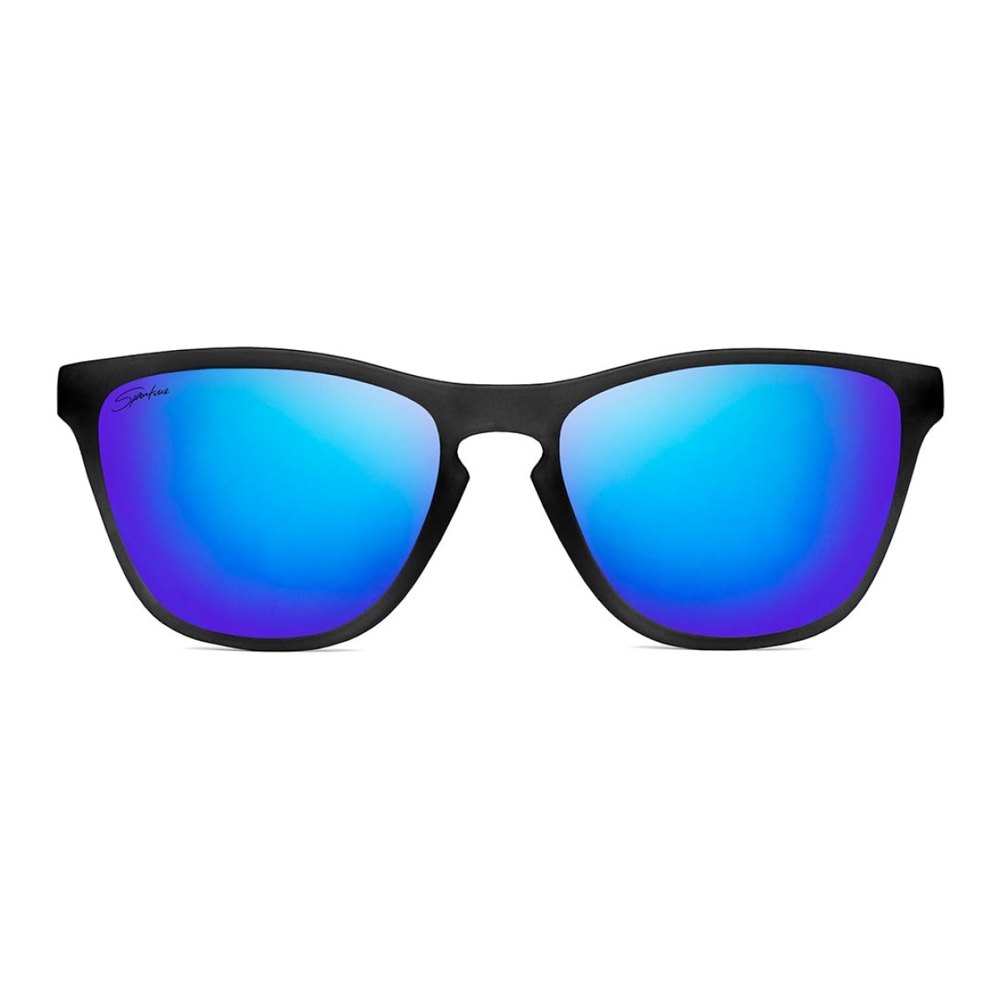 siroko hanalei sunglasses noir blue mirror