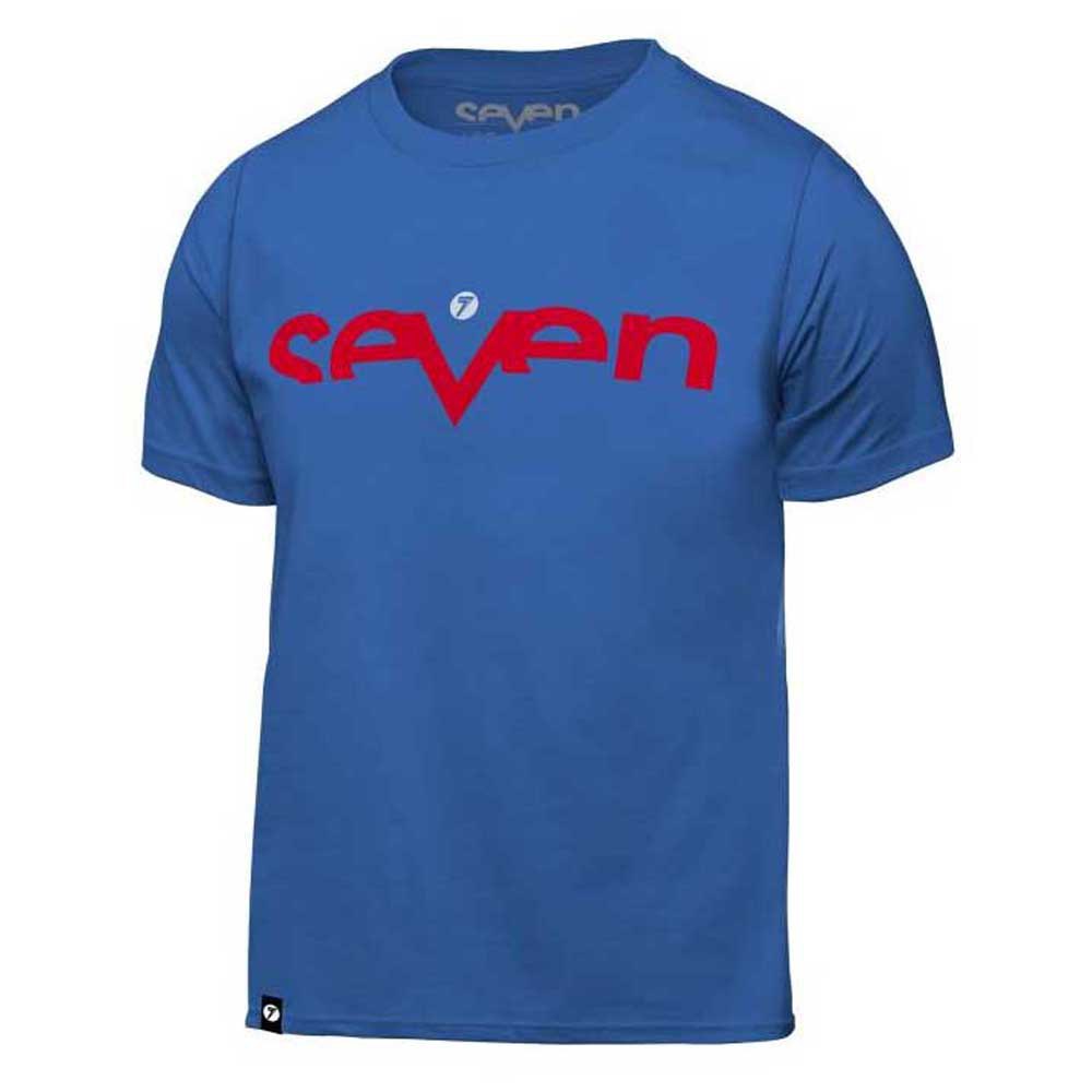 seven brand short sleeve t-shirt bleu xs garçon