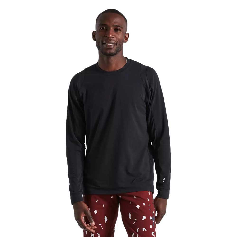 specialized trail long sleeve t-shirt noir s homme