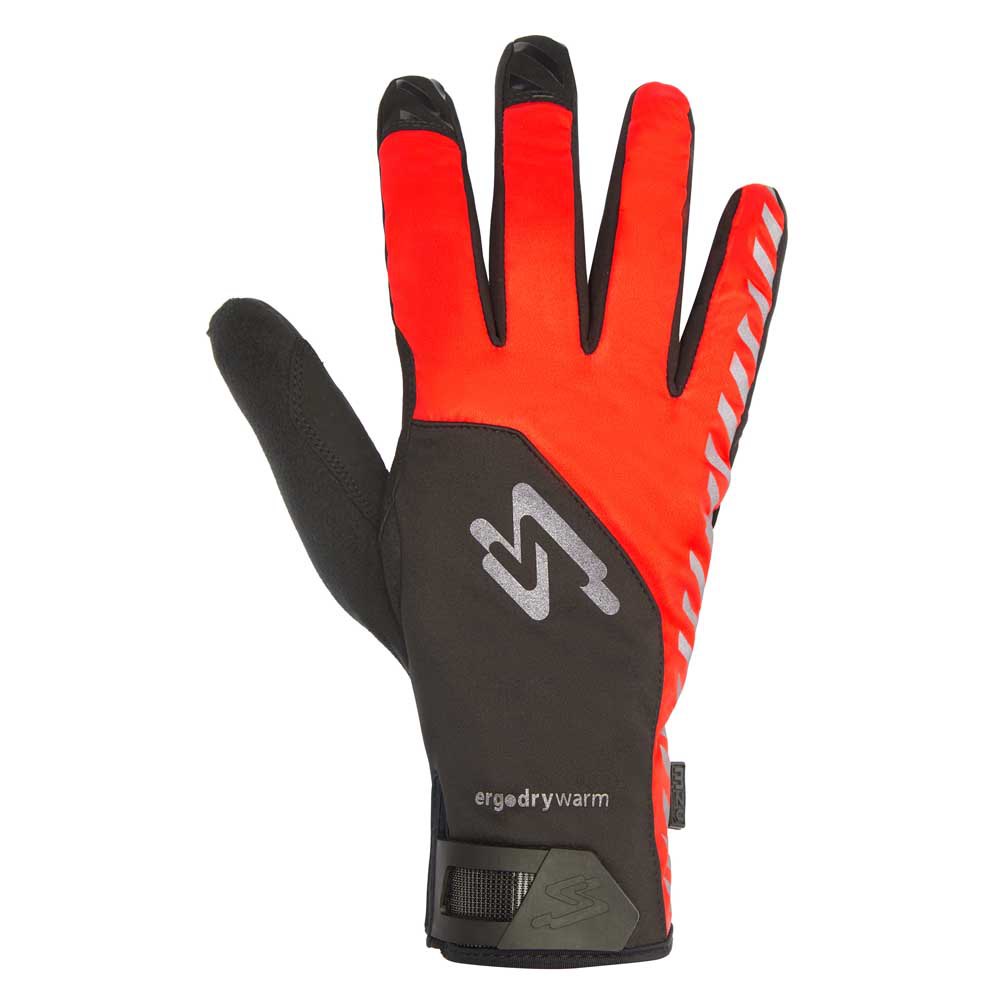 spiuk top ten membrana long gloves rouge,noir 2xl homme