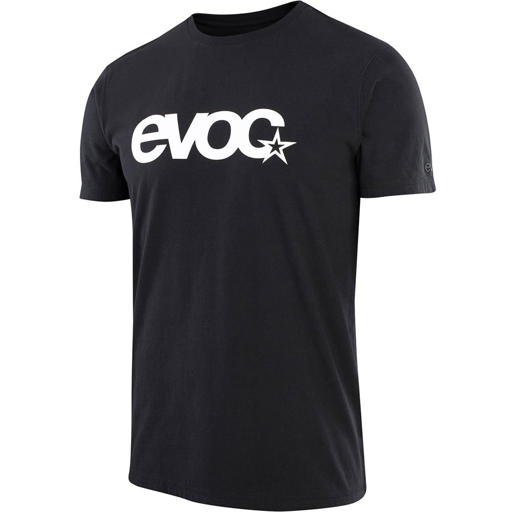 evoc logo short sleeve t-shirt noir s homme