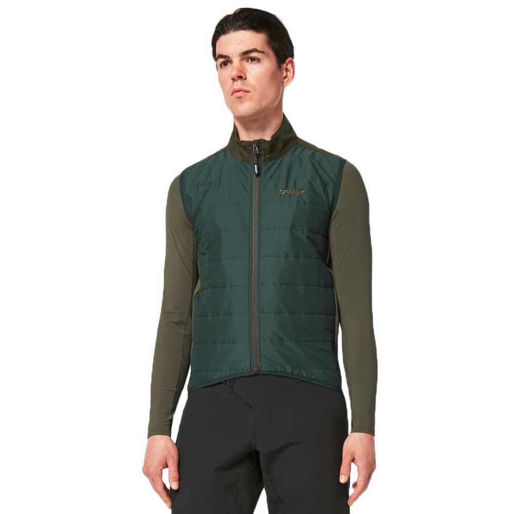 oakley apparel elements insulated gilet vert 2xl homme