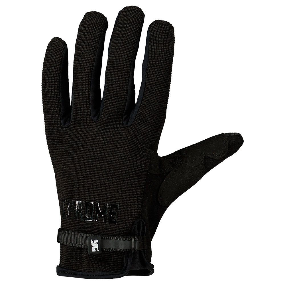 chrome cycling 2.0 long gloves noir s homme