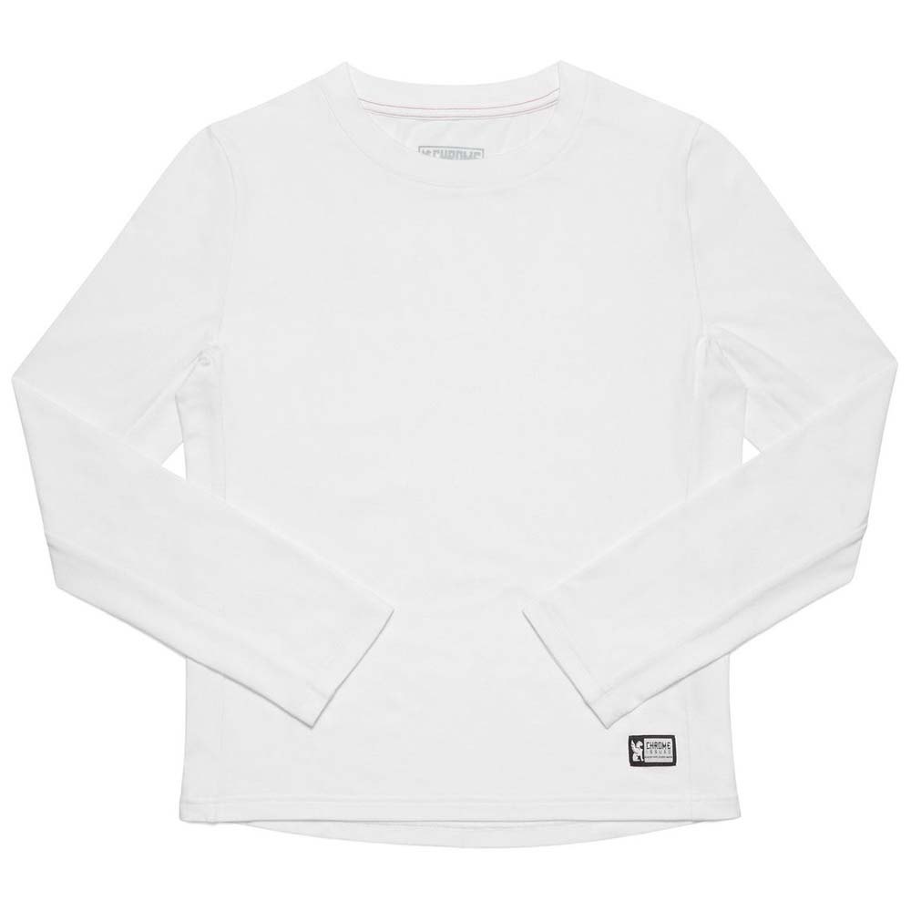 chrome issued long sleeve t-shirt blanc xs femme