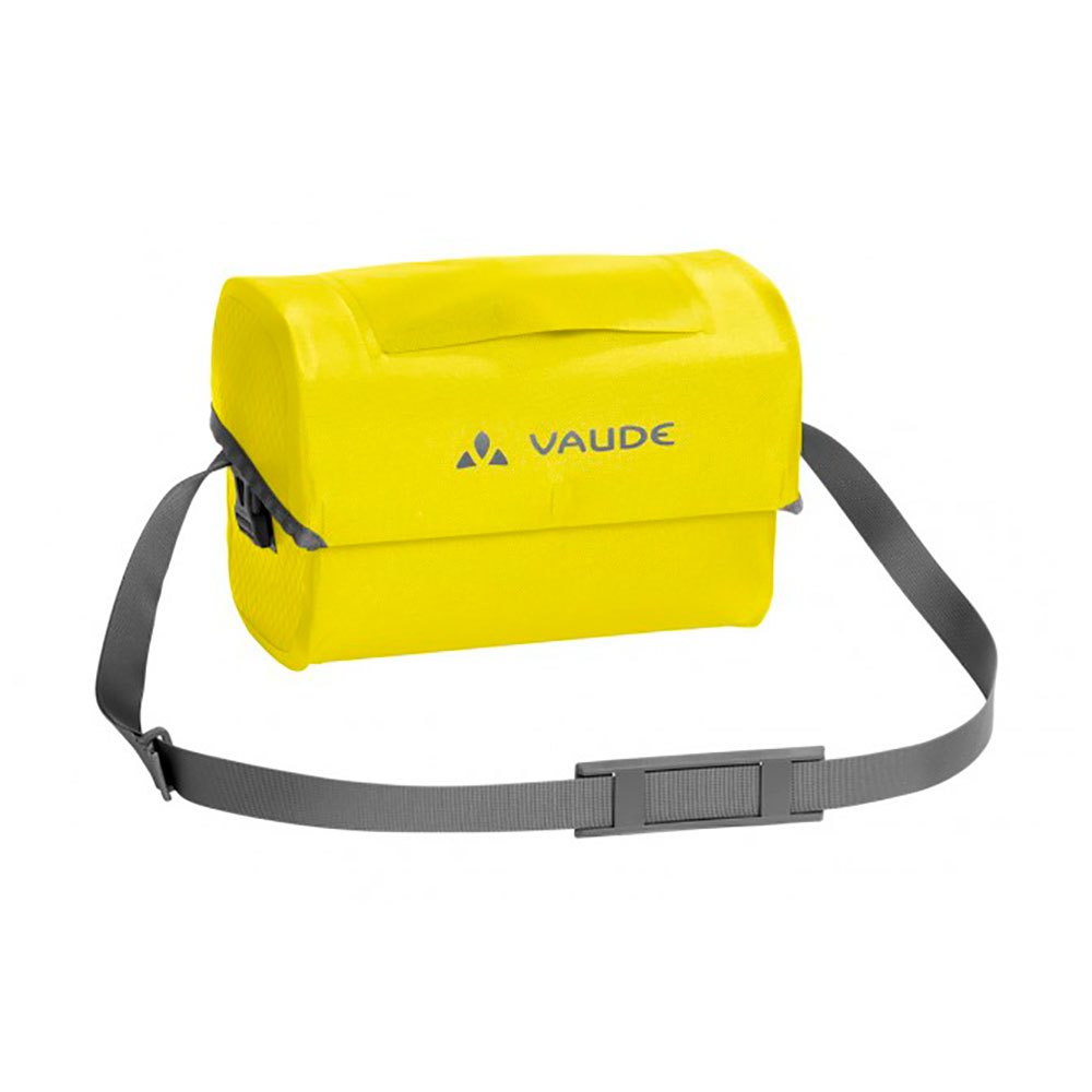 vaude bike aqua box handlebar bag 6l jaune 2 x 28 x 18 cm