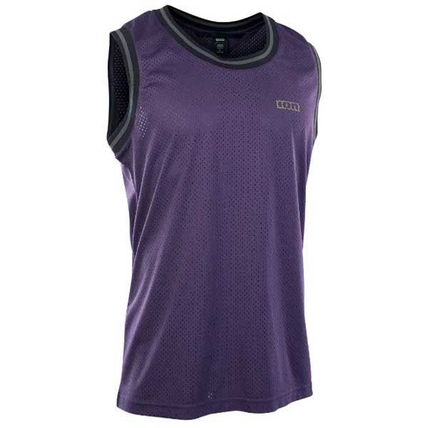 ion bike logo sleeveless t-shirt violet s homme