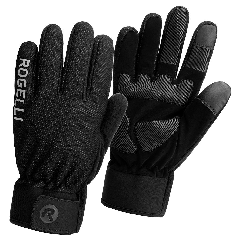 rogelli alta long gloves noir 128-140 cm